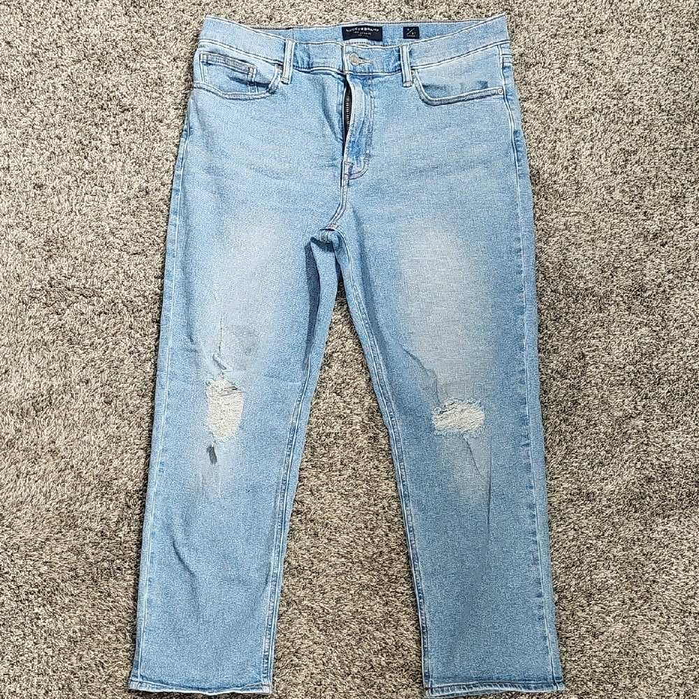 Lucky Brand Faded Blue Denim Jeans